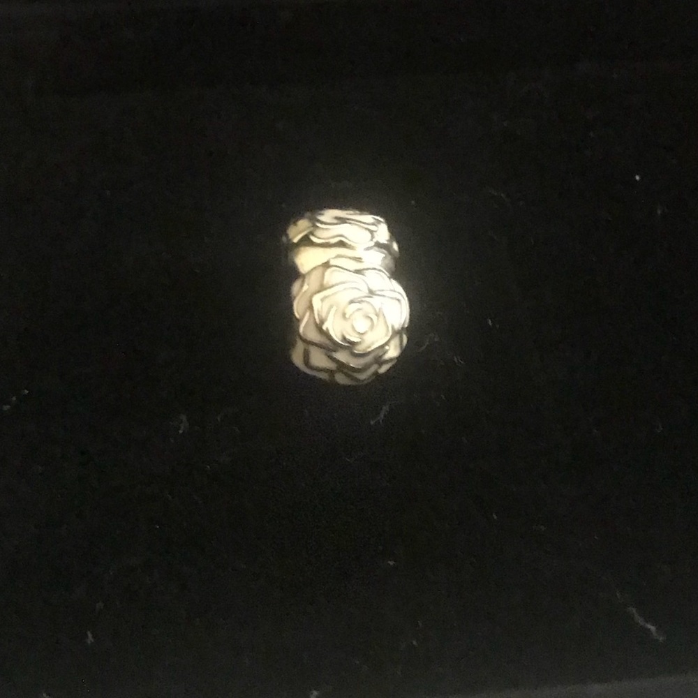 Authentic Pandora Rose Clip